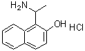 CAS 登录号：915781-01-0， 1-(1-氨基乙基)-2-萘酚盐酸盐(1:1)