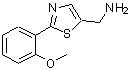 CAS 登录号：915921-26-5， 1-[2-(2-甲氧基苯基)-1,3-噻唑-5-基]甲胺