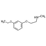 CAS#: 915921-56-1, 2-(3-Ethoxyphenoxy)-N-methylethanamine