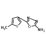CAS#: 915922-24-6, 5-(5-Methyl-3-thienyl)-1,3,4-oxadiazol-2-amine