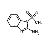 CAS#: 915922-50-8, 1-(Methylsulfonyl)-1H-benzimidazol-2-amine