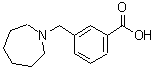 CAS#: 915922-86-0, 3-(1-Azepanylmethyl)benzoic acid