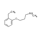 CAS#: 915922-98-4, 3-(2-Ethylphenoxy)-N-methyl-1-propanamine