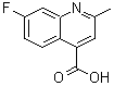CAS#: 915923-73-8, 7-Fluoro-2-methyl-4-quinolinecarboxylic acid
