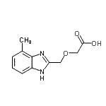 CAS#: 915924-02-6, [(4-Methyl-1H-benzimidazol-2-yl)methoxy]acetic acid