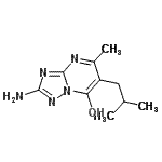 CAS#: 915924-07-1, 2-Amino-6-isobutyl-5-methyl[1,2,4]triazolo[1,5-a]pyrimidin-7-ol