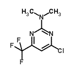 CAS#: 915924-97-9, 4-Chloro-N,N-dimethyl-6-(trifluoromethyl)-2-pyrimidinamine