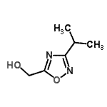 CAS#: 915925-45-0, (3-Isopropyl-1,2,4-oxadiazol-5-yl)methanol