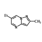 CAS#: 916256-65-0, 6-Bromo-2-methylpyrazolo[1,5-a]pyrimidine
