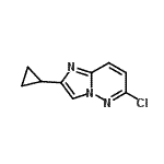 CAS#: 916257-51-7, 6-Chloro-2-cyclopropylimidazo[1,2-b]pyridazine