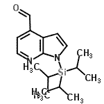 CAS#: 916259-53-5, 1-(Triisopropylsilyl)-1H-pyrrolo[2,3-b]pyridine-4-carbaldehyde