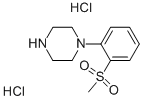CAS#: 916488-42-1, 1-[2-(Methylsulfonyl)Phenyl]-Piperazine Hydrochloride (1:2)