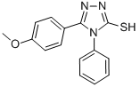 CAS#: 91759-68-1, 5-(4-Methoxy-Phenyl)-4-Phenyl-4H-[1,2,4]Triazole-3-Thiol