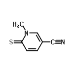 CAS#: 917876-87-0, 1-Methyl-6-thioxo-1,6-dihydro-3-pyridinecarbonitrile