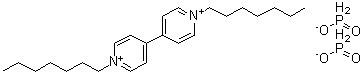CAS#: 91795-60-7, 1,1'-Diheptyl-4,4'-Bipyridinium Diphosphinate