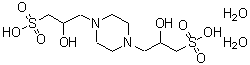 CAS#: 918131-36-9, 3,3'-(1,4-Piperazinediyl)bis(2-hydroxy-1-propanesulfonic acid) dihydrate