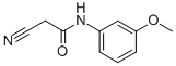 CAS 登录号：91818-29-0， 2-氰基-N-(3-甲氧基苯基)乙酰胺