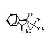 CAS 登录号：918411-46-8， (1S,2S,4R)-7-{[(2-甲基-2-丙基)氧基]羰基}-7-氮杂双环[2.2.1]庚烷-2-羧酸