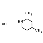 CAS 登录号：91846-47-8， 2,4-二甲基哌啶盐酸盐(1:1)