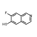 CAS#: 918488-38-7, 7-Fluoro-6-isoquinolinol
