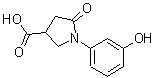 CAS 登录号：91891-24-6， 1-(3-羟基苯基)-5-氧代-3-吡咯烷羧酸