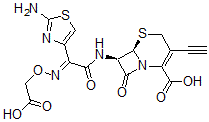 CAS 登录号：91939-29-6， 3-乙炔基头孢菌素