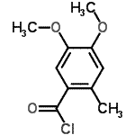 CAS#: 91940-89-5, 4,5-dimethoxy-2-methyl-benzoyl chloride
