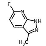 CAS#: 920036-28-8, 6-Fluoro-3-methyl-1H-pyrazolo[3,4-b]pyridine
