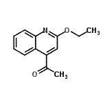 CAS#: 92028-69-8, 1-(2-Ethoxy-4-quinolinyl)ethanone