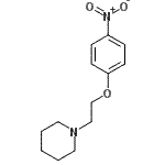 CAS 登录号：92033-76-6， 1-[2-(4-硝基苯氧基)乙基]哌啶