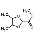 CAS#: 92064-05-6, Methyl 4,5-dimethyl-1,3-dioxolane-2-carboxylate
