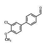 CAS#: 92103-16-7, 4-(3-chloro-4-methoxy-phenyl)benzaldehyde