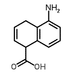 CAS 登录号：92287-94-0， 5-氨基-1,4-二氢-1-萘甲酸
