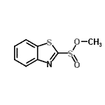 CAS#: 92335-48-3, Methyl 1,3-benzothiazole-2-sulfinate