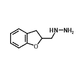 CAS#: 92383-19-2, (2,3-Dihydro-1-benzofuran-2-ylmethyl)hydrazine