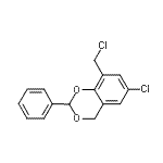 CAS#: 92436-45-8, 6-Chloro-8-(chloromethyl)-2-phenyl-4H-1,3-benzodioxine