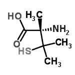CAS 登录号：92462-81-2， 3-甲基-3-硫基-D-异缬氨酸