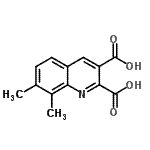 CAS#: 92513-45-6, 7,8-Dimethyl-2,3-quinolinedicarboxylic acid
