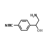 CAS#: 92521-19-2, 4-(2-Amino-1-hydroxyethyl)benzonitrile
