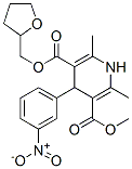 CAS#: 92565-17-8, Oxolan-2-Ylmethyl Methyl 2,6-Dimethyl-4-(3-Nitrophenyl)-1,4-Dihydropyr Idine-3,5-Dicarboxylate