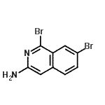 CAS#: 925672-86-2, 1,7-Dibromo-3-isoquinolinamine
