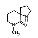 CAS#: 92608-26-9, 7-Methyl-1,7-diazaspiro[4.5]decan-6-one