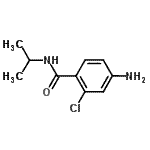 CAS 登录号：926256-14-6， 4-氨基-2-氯-N-异丙基苯甲酰胺