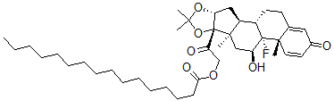 CAS#: 92626-27-2, Triamcinolone Acetonide 21-Palmitate