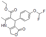 CAS#: 92638-14-7, Ethyl 5-[4-(Difluoromethoxy)Phenyl]-3-Methyl-7-Oxo-8-Oxa-2-Azabicyclo[ 4.3.0]Nona-3,10-Diene-4-Carboxylate