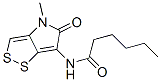 CAS#: 92680-92-7, N-(4,5-Dihydro-4-Methyl-5-Oxo-1,2-Dithiolo[4,3-b]Pyrrol-6-Yl)Hexanamide