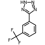CAS#: 926921-64-4, 5-[3-(Trifluoromethyl)phenyl]-2H-tetrazole
