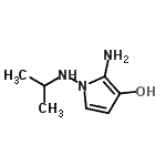 CAS 登录号：927415-15-4， 2-氨基-1-(异丙基氨基)-1H-吡咯-3-醇
