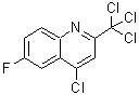 CAS 登录号：927800-47-3， 4-氯-6-氟-2-(三氯甲基)喹啉