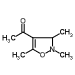 CAS#: 92807-67-5, 1-(2,3,5-Trimethyl-2,3-dihydro-1,2-oxazol-4-yl)ethanone